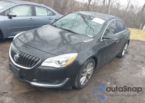 2014 Buick Regal Turbo Premium I из США, поврежденный, VIN 2G4GP5EX2E9176344